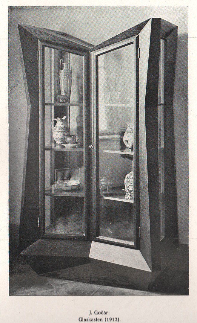 Гочар, Йозеф - Стеклянный шкаф, 1912 г..jpg