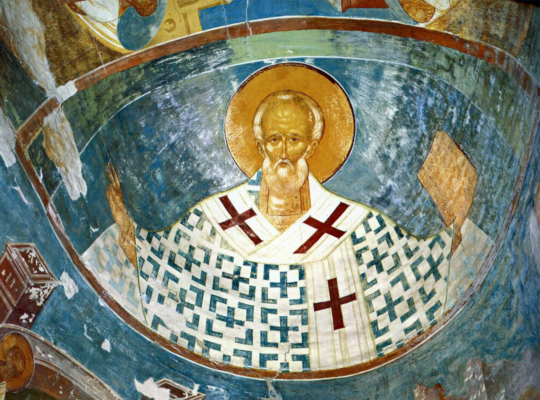 Динисий «Св. Николай», 1502. Собор Рождества Богородицы, Ферапонтов мон-рь, Вологодская обл..jpg