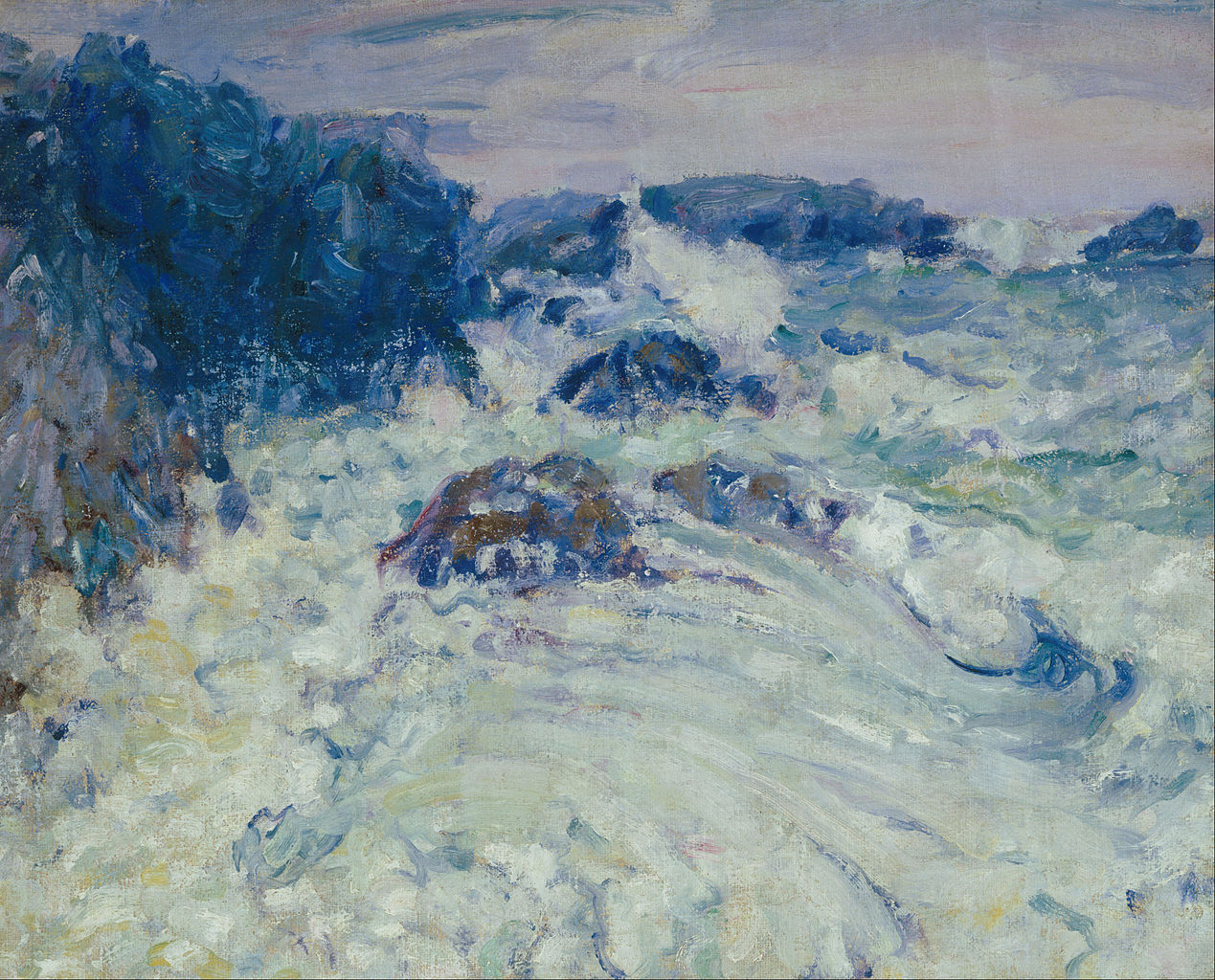 Живопись_Джон-Питер-Рассел_Бурное-море-1900.jpg