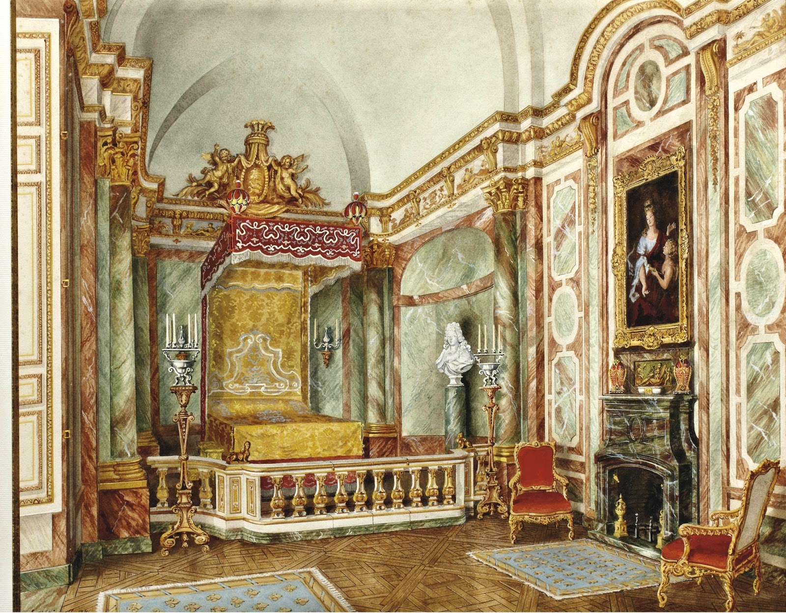 Отель Rodocanachi_Номер с балдахином_1946_.jpg
