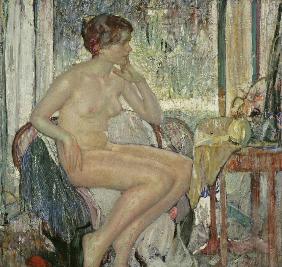 Сидящая обнаженная (Seated Nude)_.jpg