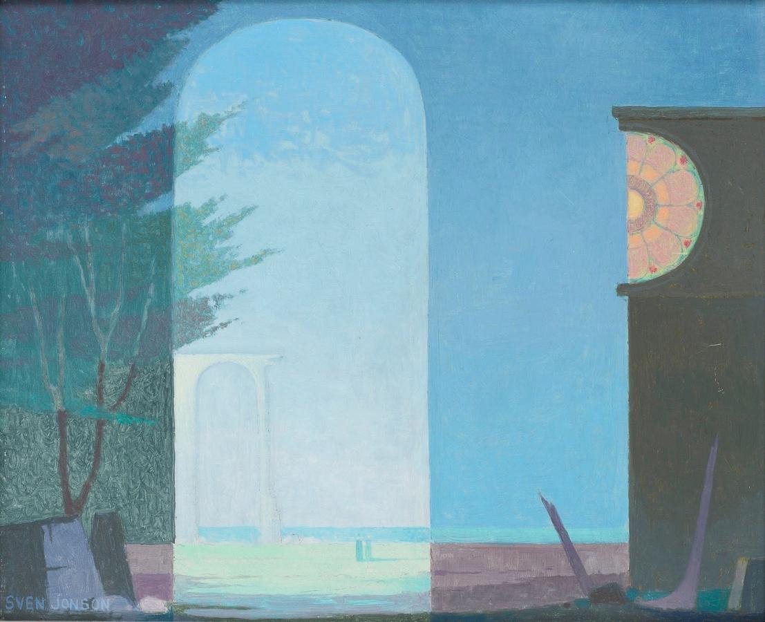Синяя шляпа (The blue hat)_51.5 х 2k3.5_д.,м._Частное собрание.jpg