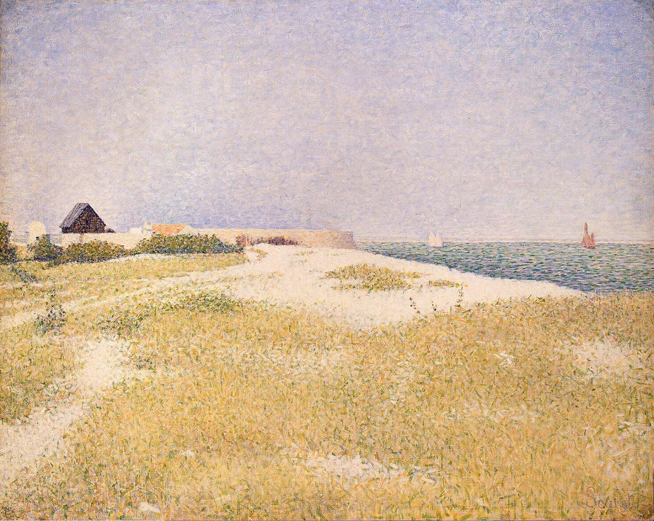 Статья 38 (2.2) Жорж Сёра. «Вид на форт Самсон», 1885.jpg