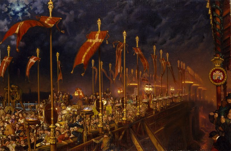 Уильям ХолмерХантLondon-Bridge ночь брака наслединка1866.jpg