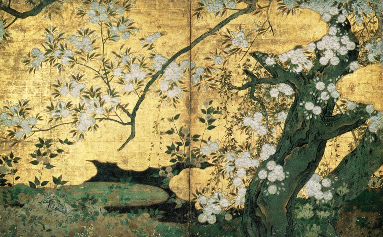 Хасэгава КуицуCherry-tree.jpg