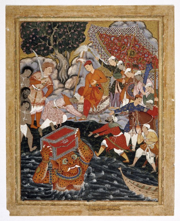 абд ас самадBrooklyn_Museum_-_Arghan_Div_Brings_the_Chest_of_Armor_to_Hamza (1).jpg