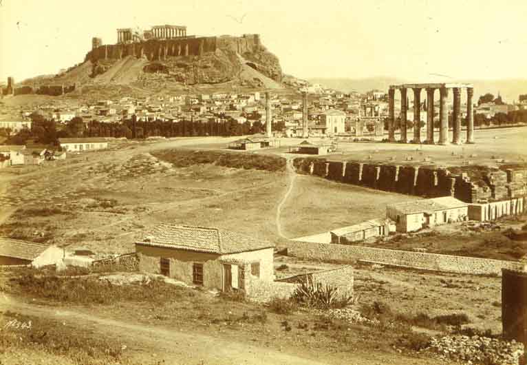 афиныBonfils,_Félix_(1831-1885)_-_Athens_-_Acropolis_about_1868-1875.jpg