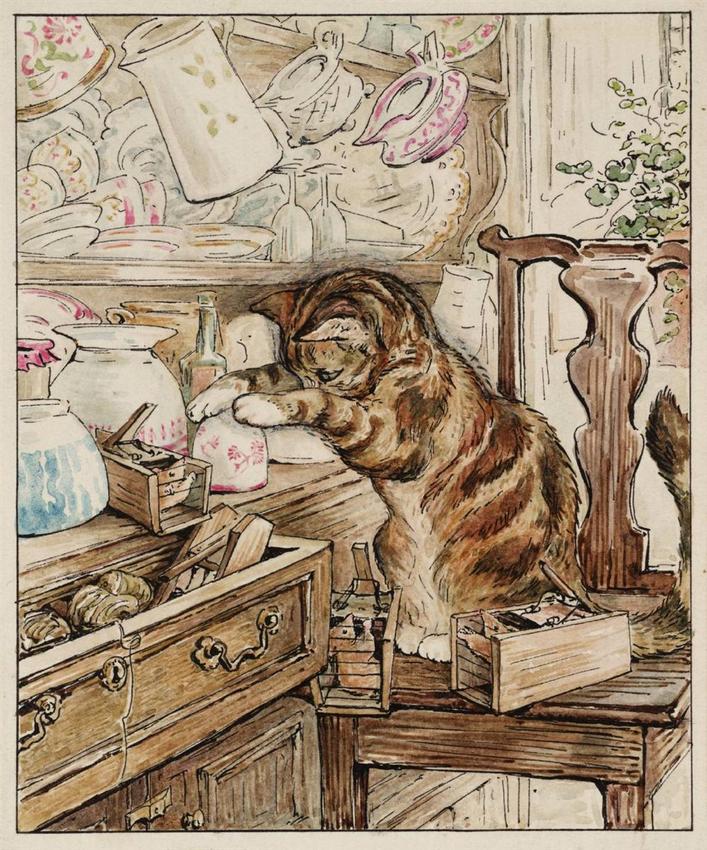 беатрис поттер simpkin-housekeepingп-1902.jpg!HD.jpg