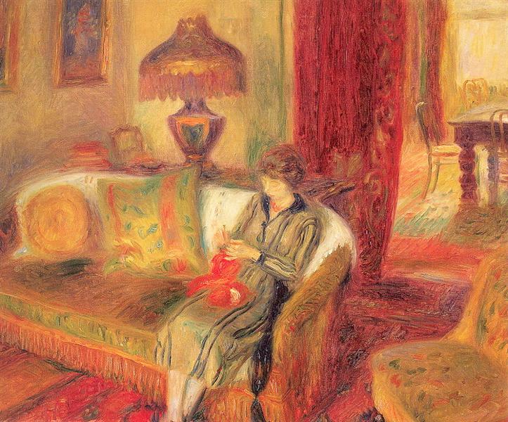 глакенсthe-artist-s-wife-knitting-1920.jpg!Large.jpg