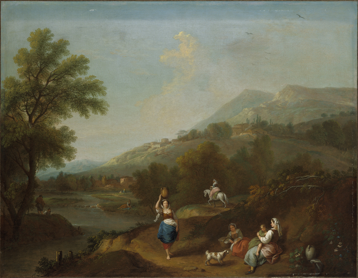 дзукарелли Idyllic_River_Landscape_with_Figures_by_Francesco_Zuccarelli.jpg