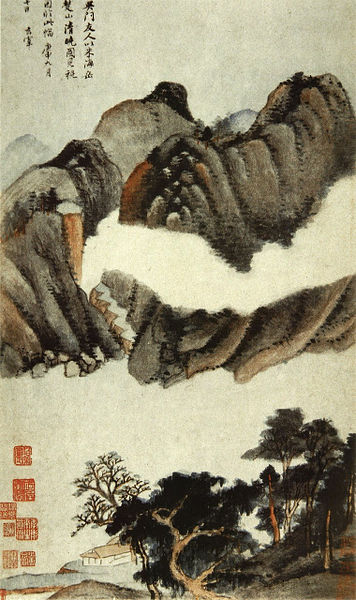 дун цичан Dong_Qichang._Eight_Scenes_in_Autumn.3._Album_leaf._1620._Shanghai_Museum..jpg