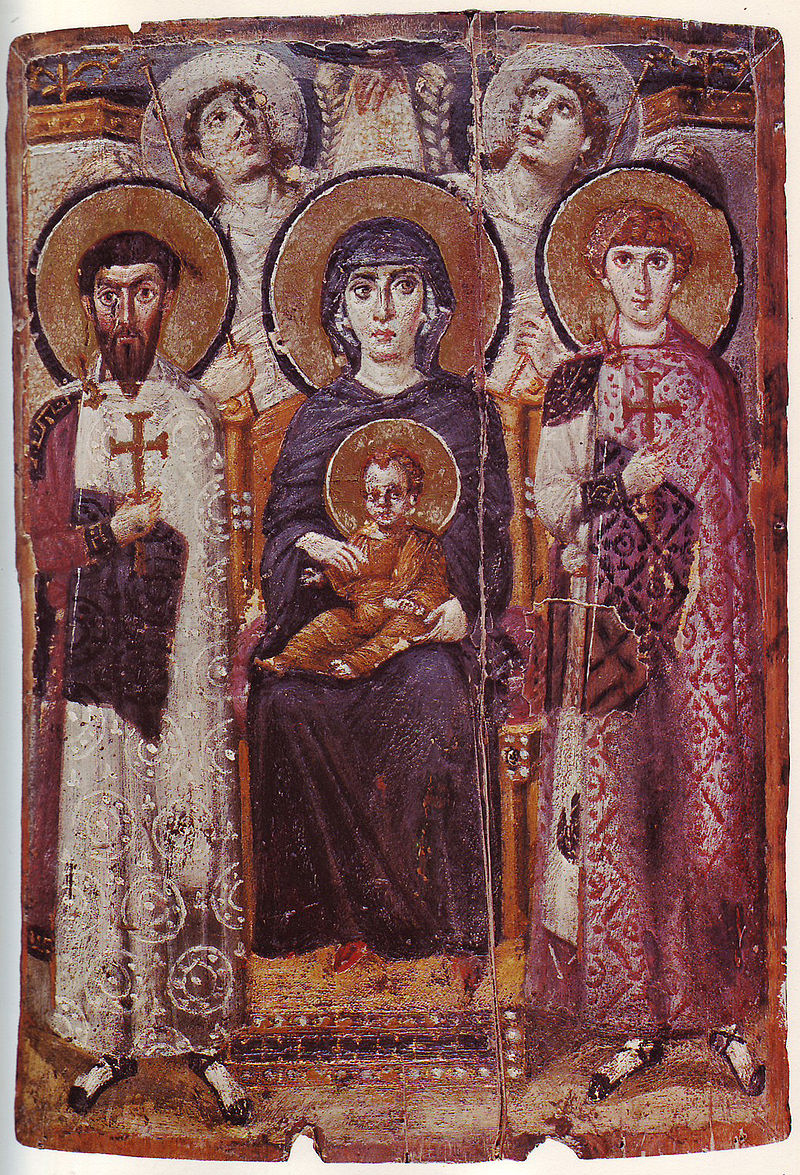 ег 800px-Mary_&_Child_Icon_Sinai_6th_century.jpg
