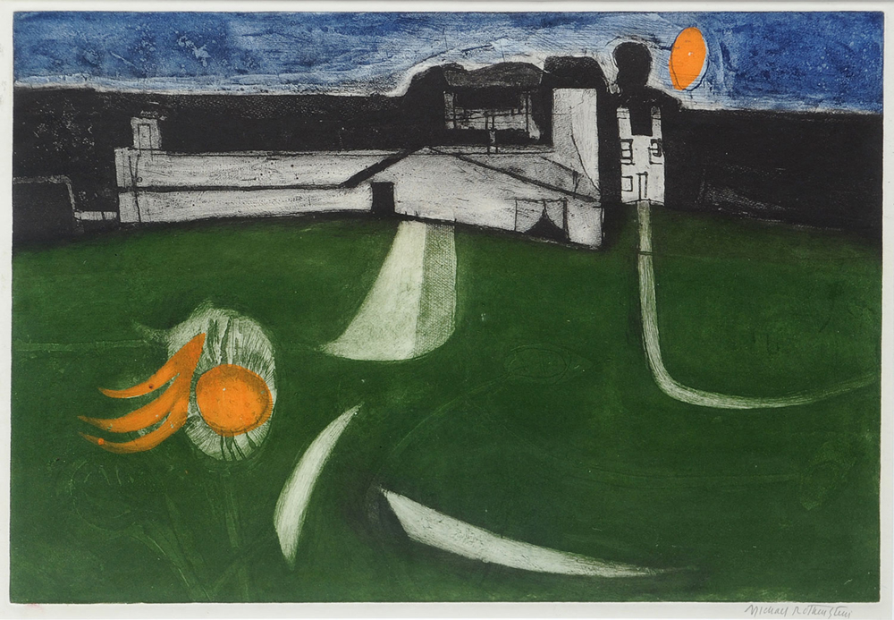 майкл ротенштейн брит 8-97Rothenstein-Landscape-with-Orange-FlowerPE.jpg