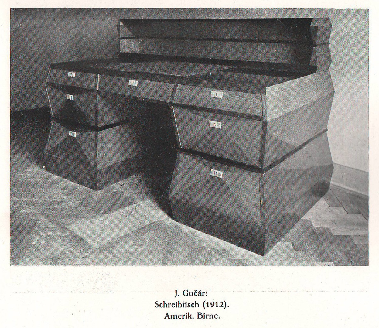 очар, Йозеф - Шрайбтиш (стол), 1912 г..jpg