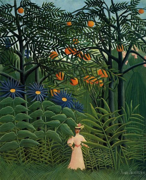 руссо woman-walking-in-an-exotic-forest-1905.jpg!Large.jpg