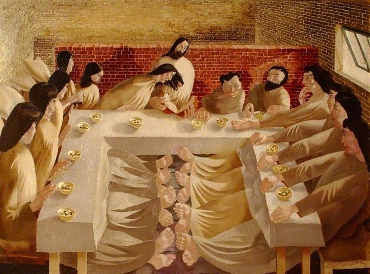стенли спенсер the-last-supper-1920.jpg!Large.jpg