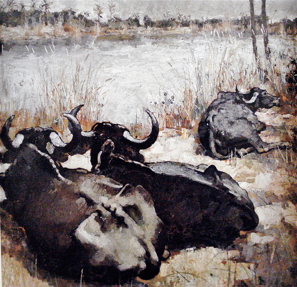 сюй бэйхунIndian cows 1940.jpg