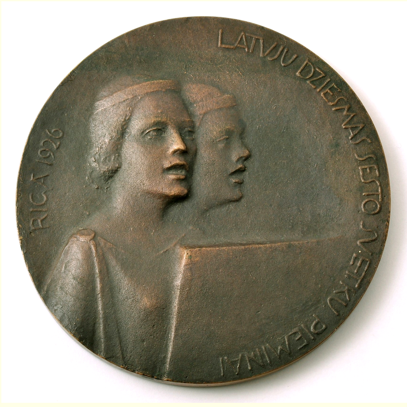 теодор залькальн800px-Medal._Song_Festival._1926._T.Zalkalns._150mm._obverse.png