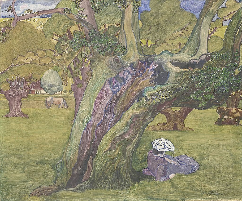 тороп Old_Oaks_in_Surrey_by_Jan_Toorop.jpg