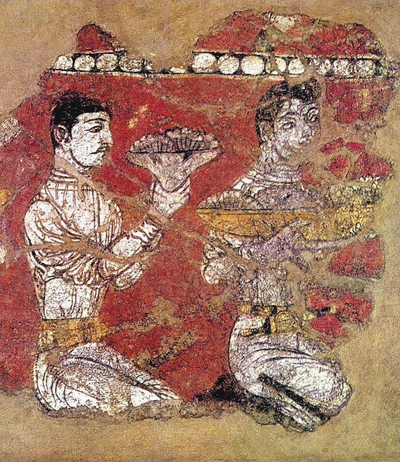 тохар 800px-Ajina-Tepe_Buddhist_mural,_Tajikistan,_7th-8th_century_CE.jpg