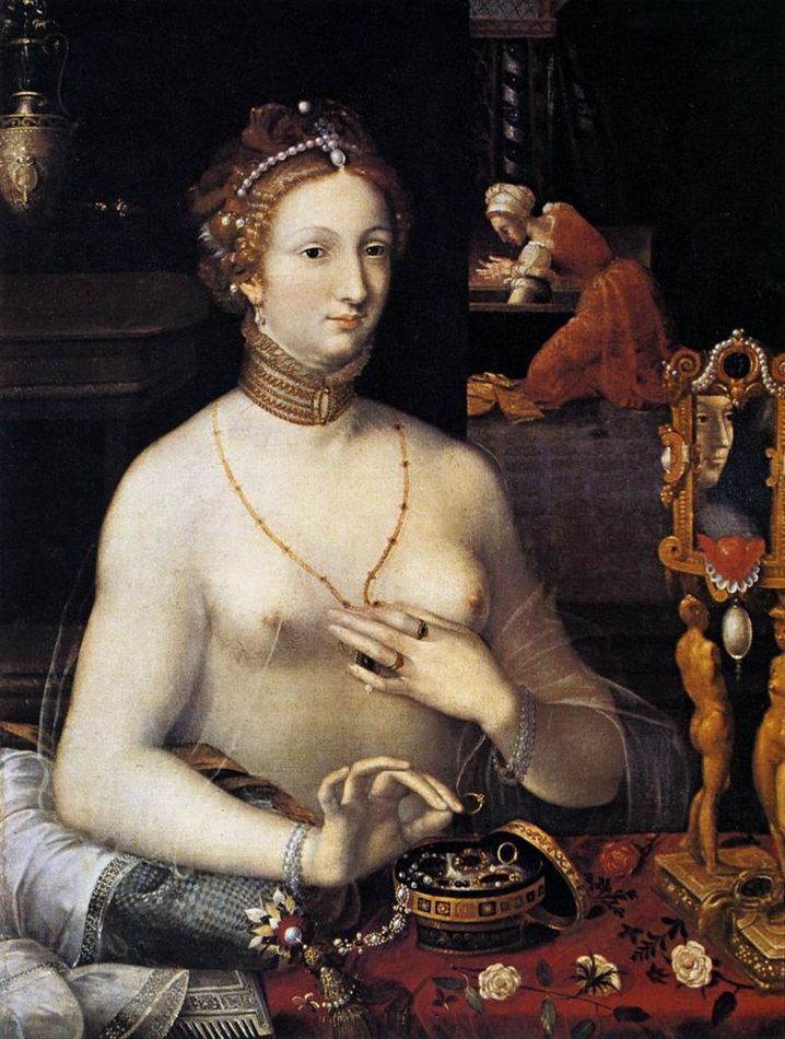 фрMaster_Of_The_Fontainebleau_School_-_Diana_at_the_Bath_-.jpg
