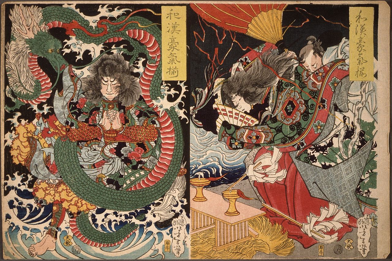 ёситосиTawaraya_Toda_and_a_Dragon;_Ono_no_Komachi_Praying_for_Rain_LACMA_M.84.31.198.jpg