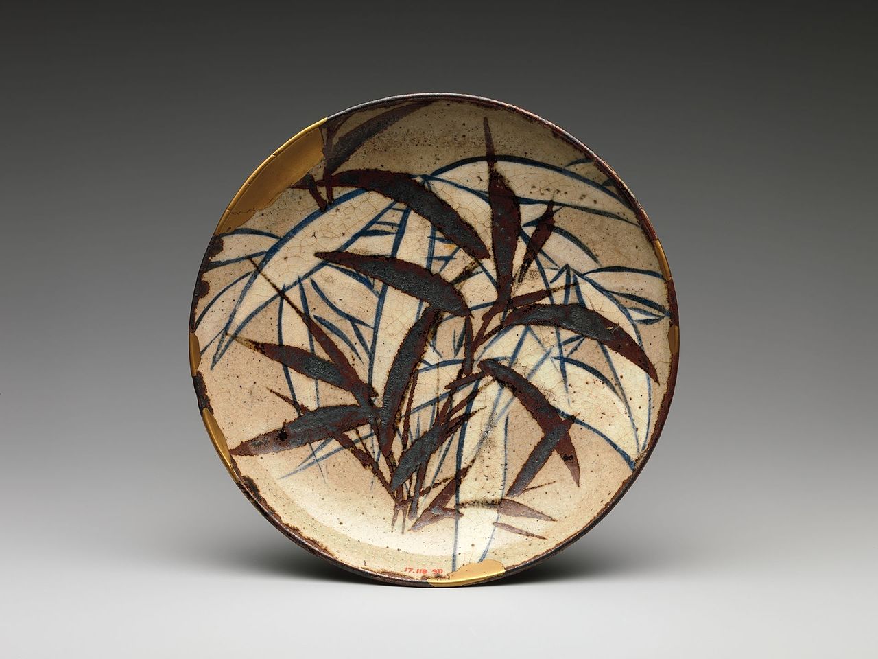 乾山様式_色絵竹文皿-Kenzan-style_Dish_with_Bamboo_Leaves_MET_DP260401.jpg