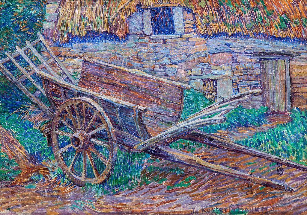 1024px-Jo_Koster_–_A_wheelbarrow_in_front_of_a_farm,_1920.jpg