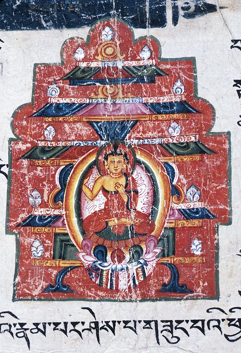 11-13A_Buddha_in_a_Shrine,_Folio_from_a_Shatasahasrika_Prajnaparamita_.jpg