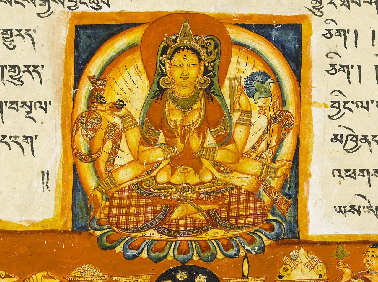 11Prajnaparamita_with_Devotees,_Folio_from_a_Shatasahasrika_Prajnaparamita_.jpg