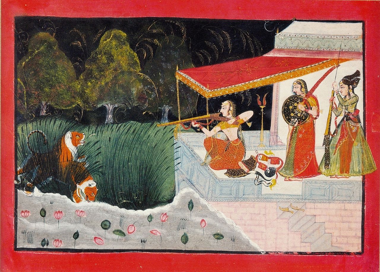 1280px-6a_Ladies_Hunting,_Kota,_1750-60,_National_Museum_New_Delhi.jpg