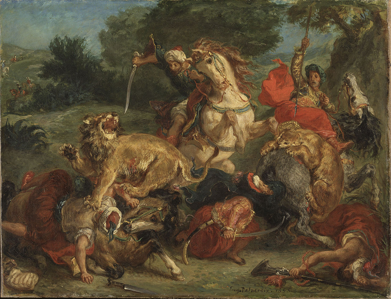 1280px-Delacroix_lion_hunt_1855.JPG