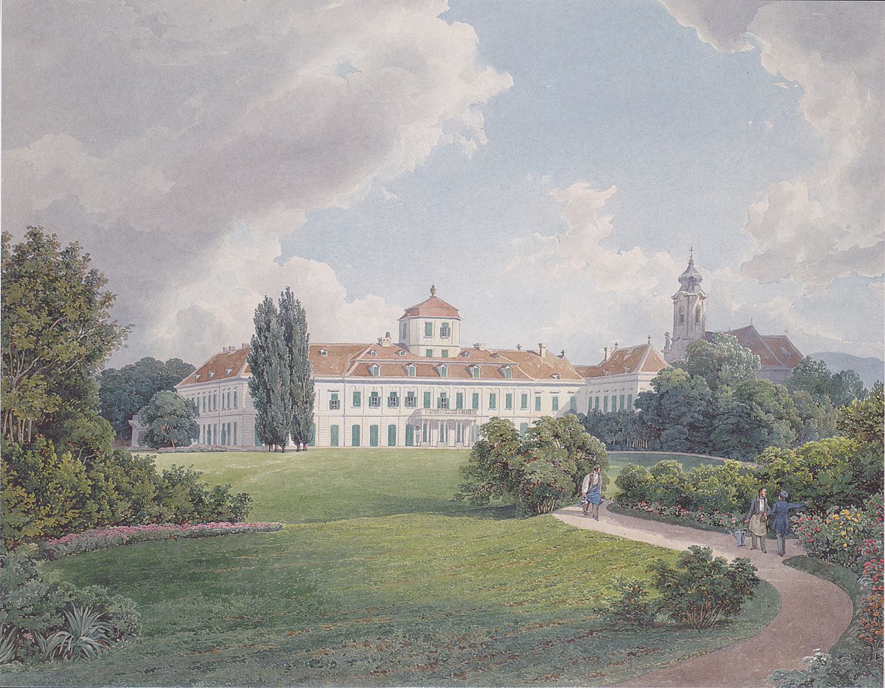 1280px-Eduard_Gurk_-_Der_Blaue_Hof_in_Laxenburg_bei_Wien_-_ca_1838.jpeg