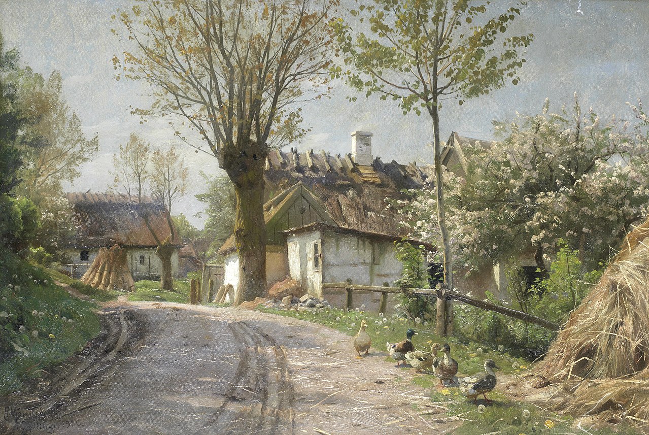 1280px-Peder_Mork_Mönsted_A_country_lane_Jyllinge.jpg