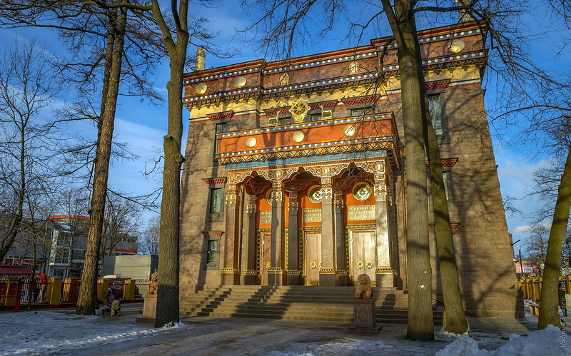 129.Г.В.Барановский.Буддийский храм.jpg