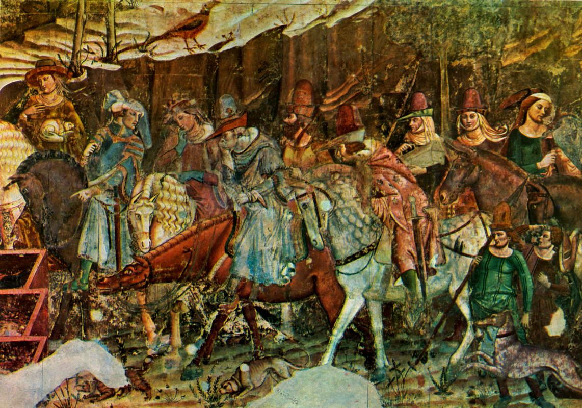 1355-1365  Maitre Anonyme  le triomphe de la mort, fragment  1337-1340  Ambrogio Lorenzetti  l.jpg