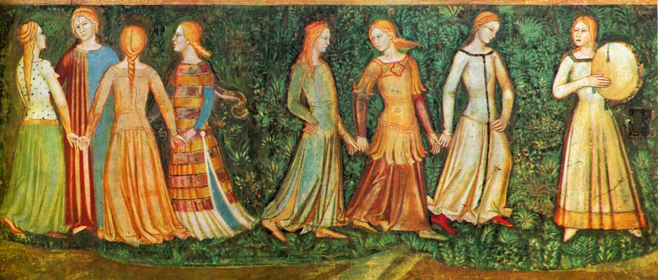 1365  Andrea Buonaiuti Da Firenze  Fragment de fresque de la chapelle des Espagnols.jpg