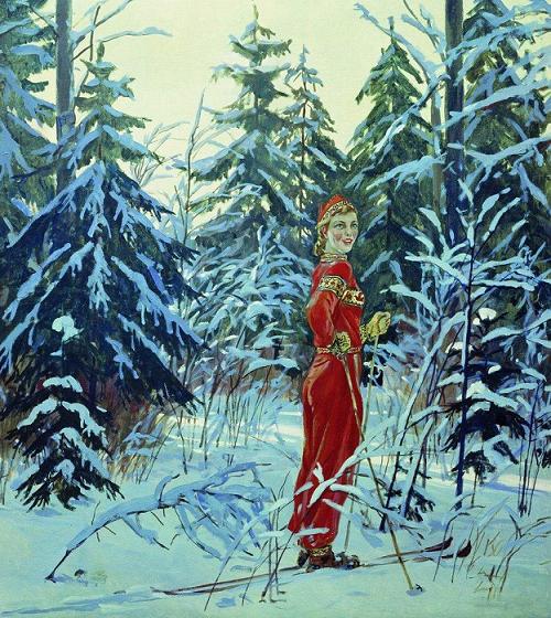14159028_Aleksandr_Deyneka_Snegurochka_1954_Kart.JPG