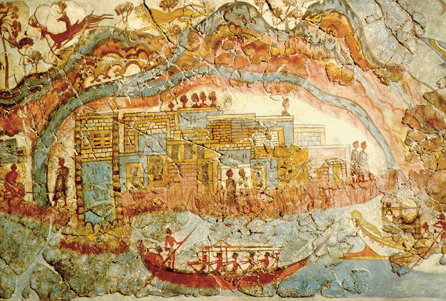 17 Minoan_fresco,_showing_a_fleet_and_settlement_Akrotiri.jpg