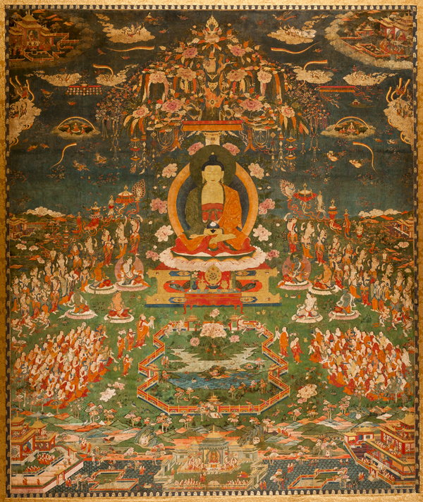 \'1700Amitabha_in_Sukhavati_Paradise\',_Tibetan,_circa_1700,_San_Antonio_Museum_of_Art.jpg