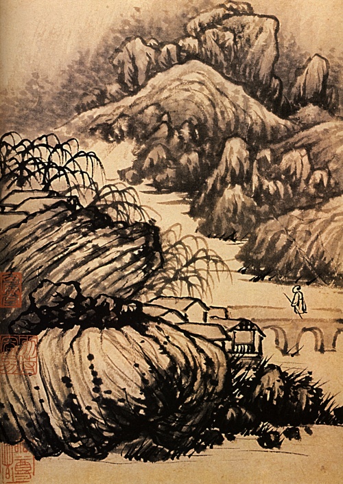 1707--shitao--randonnge-dans-les-parages-du-temple-du-dragon.jpg