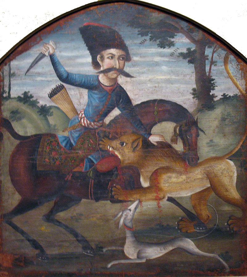 1750_Hunter_Attacked_by_Lion_anagoria_IMG7133.JPG
