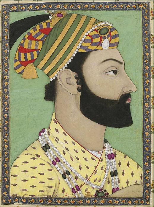 1757-Portrait_of_Ahmad-Shah_Durrani._Mughal_miniature._ca._1757,_.jpg