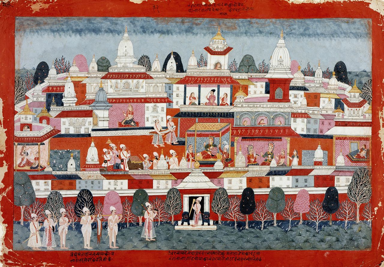 18The_Presentation_of_the_Fish_to_Sambara,_Folio_from_a_.jpg