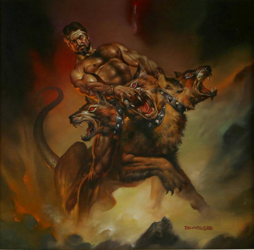 1988_Геркулес и Цербер (Hercules and Cerberus), е.jpg