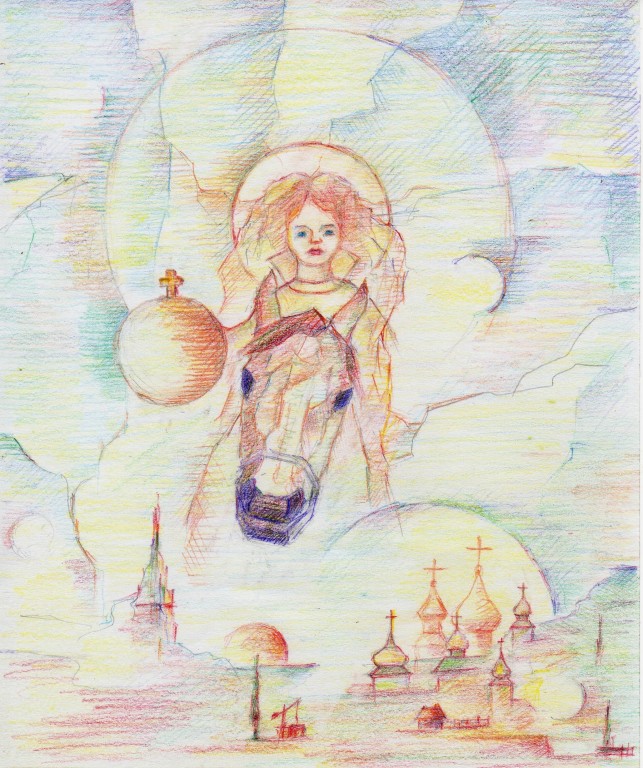 43. Триптих. «Небесные всадники». Средняя ч..jpg