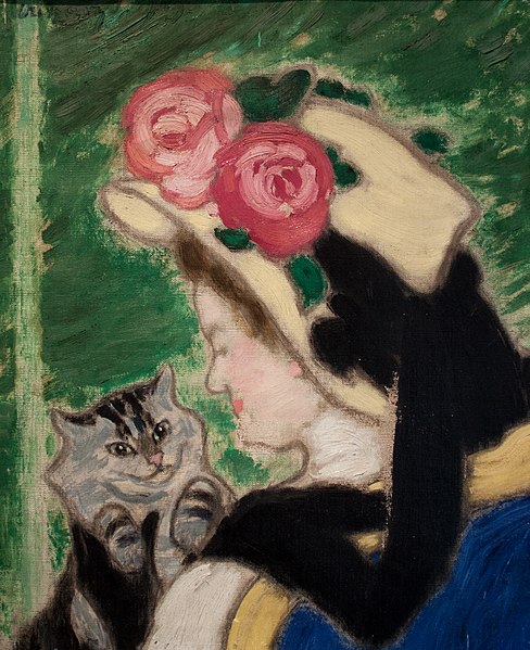488px-Vaszary_-_Woman_with_a_cat.jpg