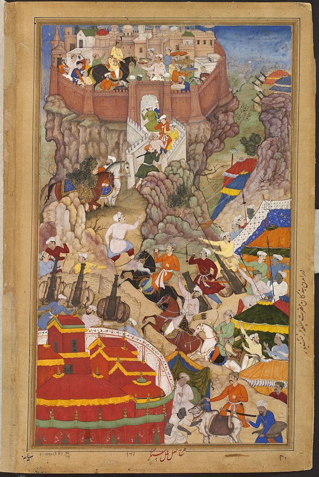 640px-1569-Akbar's_entry_into_the_fort_of_Ranthambhor.jpg