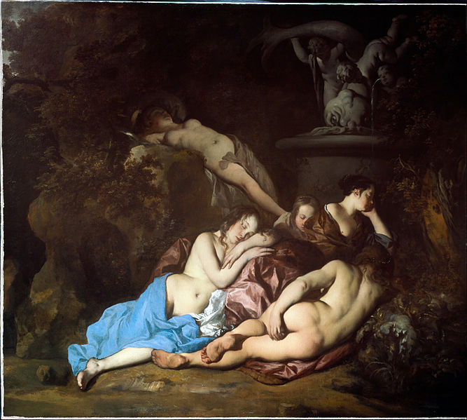 667px-Lely,_Sir_Peter_-_Nymphs_by_a_Fountain_-_Google_Art_Project.jpg