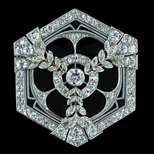 77993500_large_1235611746_Art_Deco_Diamond_and_Enamel_Hexagonal_Pin_Main_View5011494.jpg